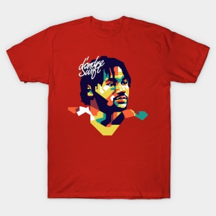 d'andre Swift on WPAP Style T-Shirt